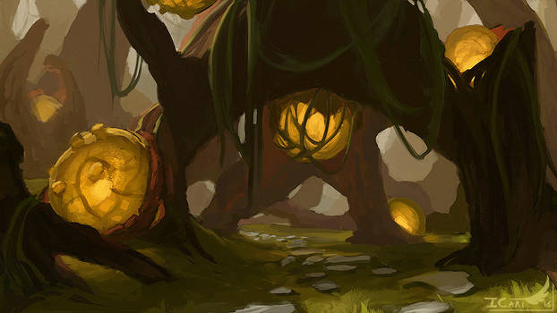 2h10 Speedpainting - Environment