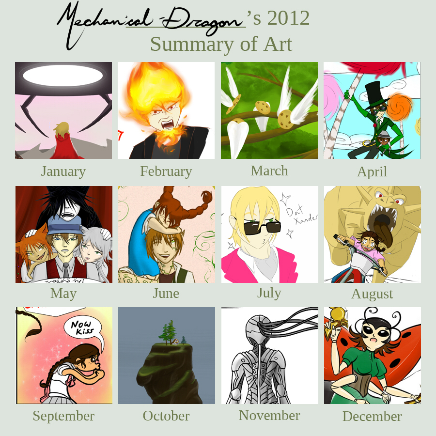 MD's 2012 Art Summery