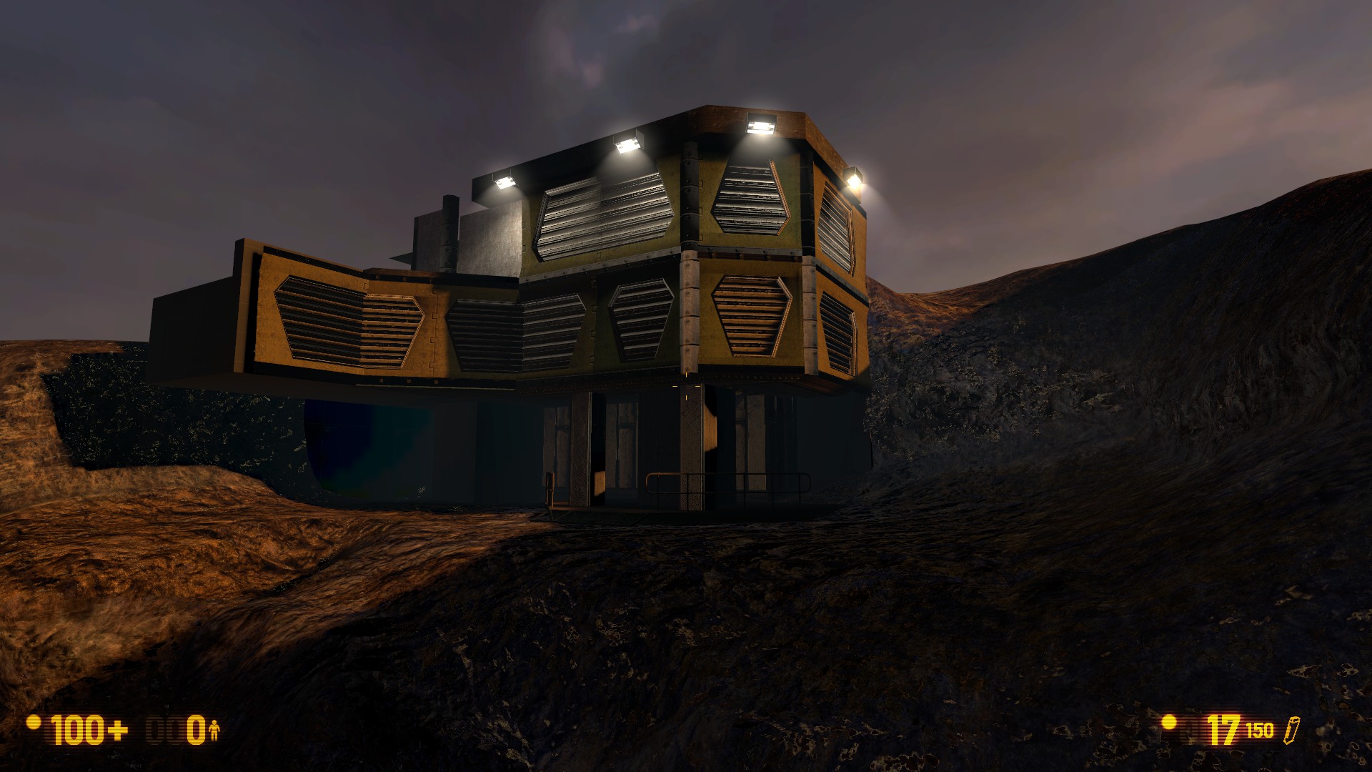 Unfinished 'Slipgate Quadlex' for Black Mesa