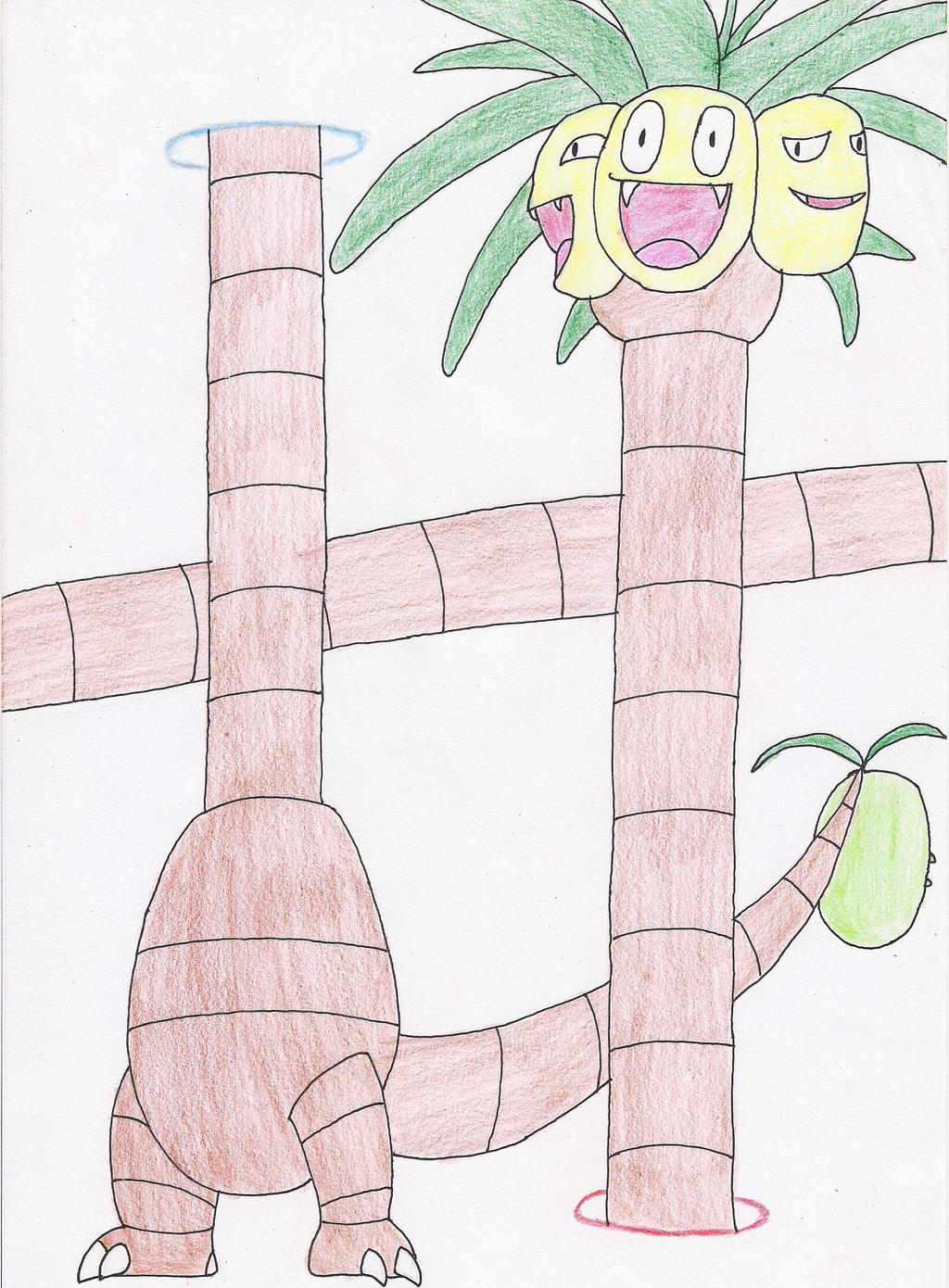 Alolan Exeggutor by TheTitanic10 on DeviantArt