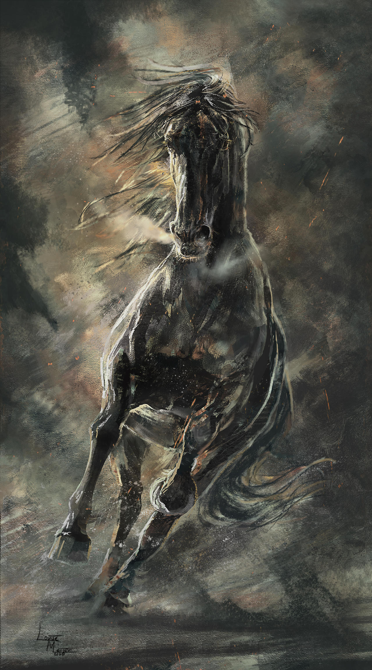 Smoke and fire nightmare