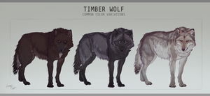 RDR2 inspired wolves