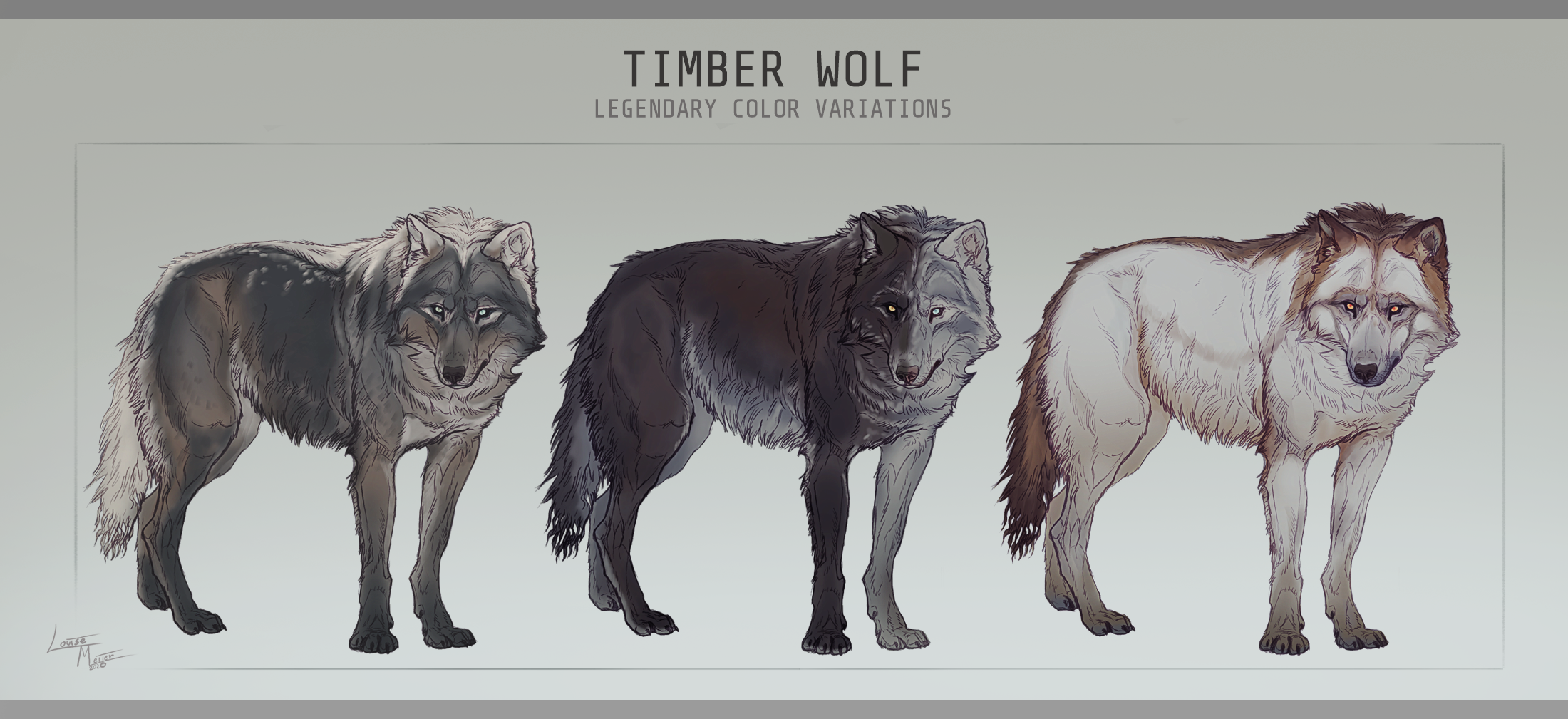 Female Wolf Rdr2 RDR2 inspired wolves by Roiuky on DeviantArt