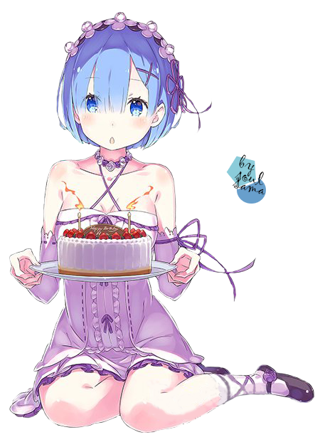 Rem Re:Zero Render by Nanavichan on DeviantArt