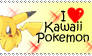 I love kawaii pokemon - Stamp