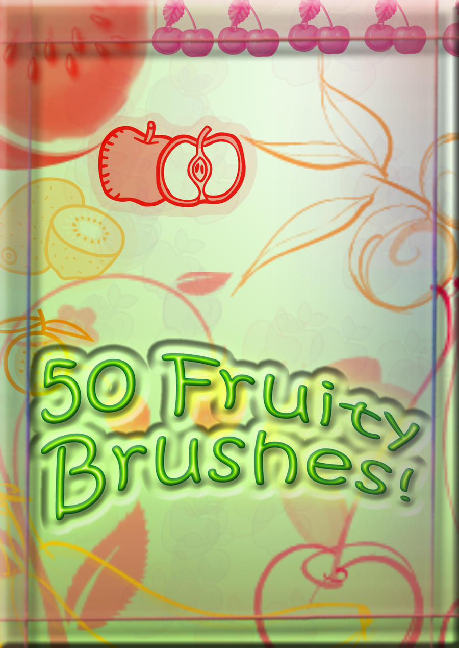 50 fruity photoshop brushes