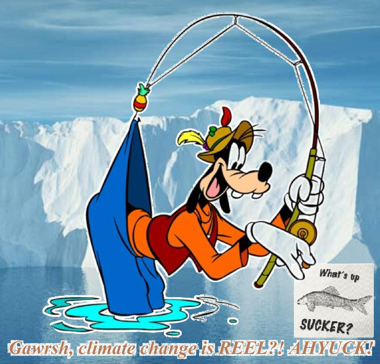 Goofey Fish Climate change is REEL - Goofy fishing for foolish by Mem3M4st3r on ...