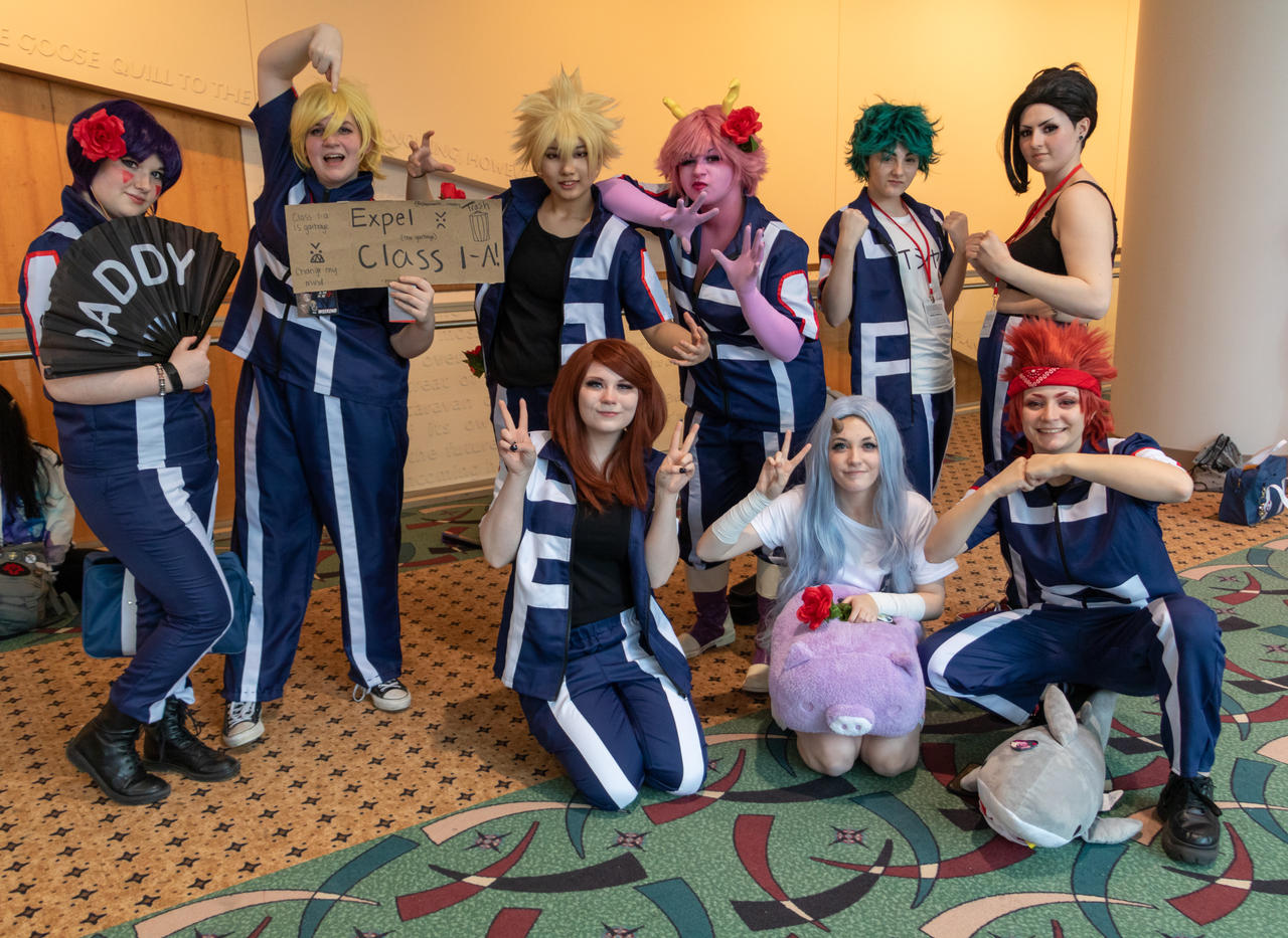 Mha Group My Hero Academia group photo by TheVogfather on DeviantArt