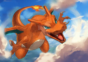 Charizard Fly Artwork