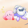 Kirby and Meta-Knight