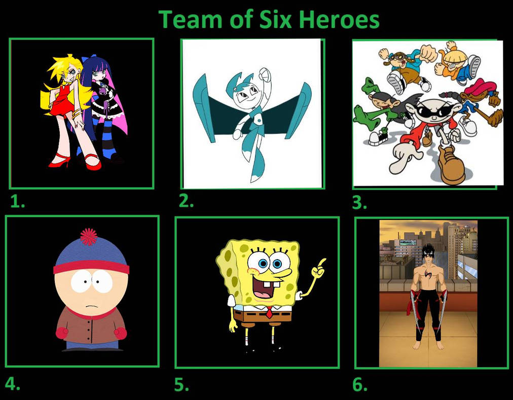Team Of Six Heroes By Shukehamavak On Deviantart Team Of Six Heroes By Shukehamavak On Deviantart