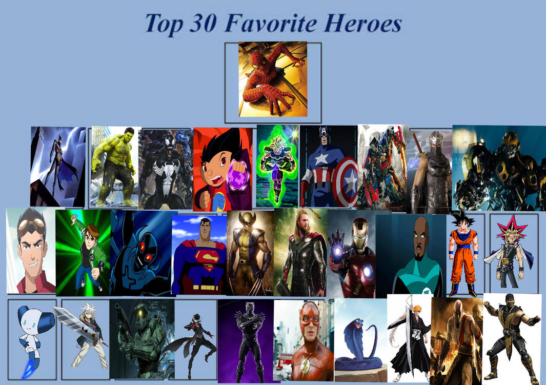 Top 30 My Favorite Heroes By Shukehamavak On Deviantart Top 30 My Favorite Heroes By Shukehamavak On Deviantart