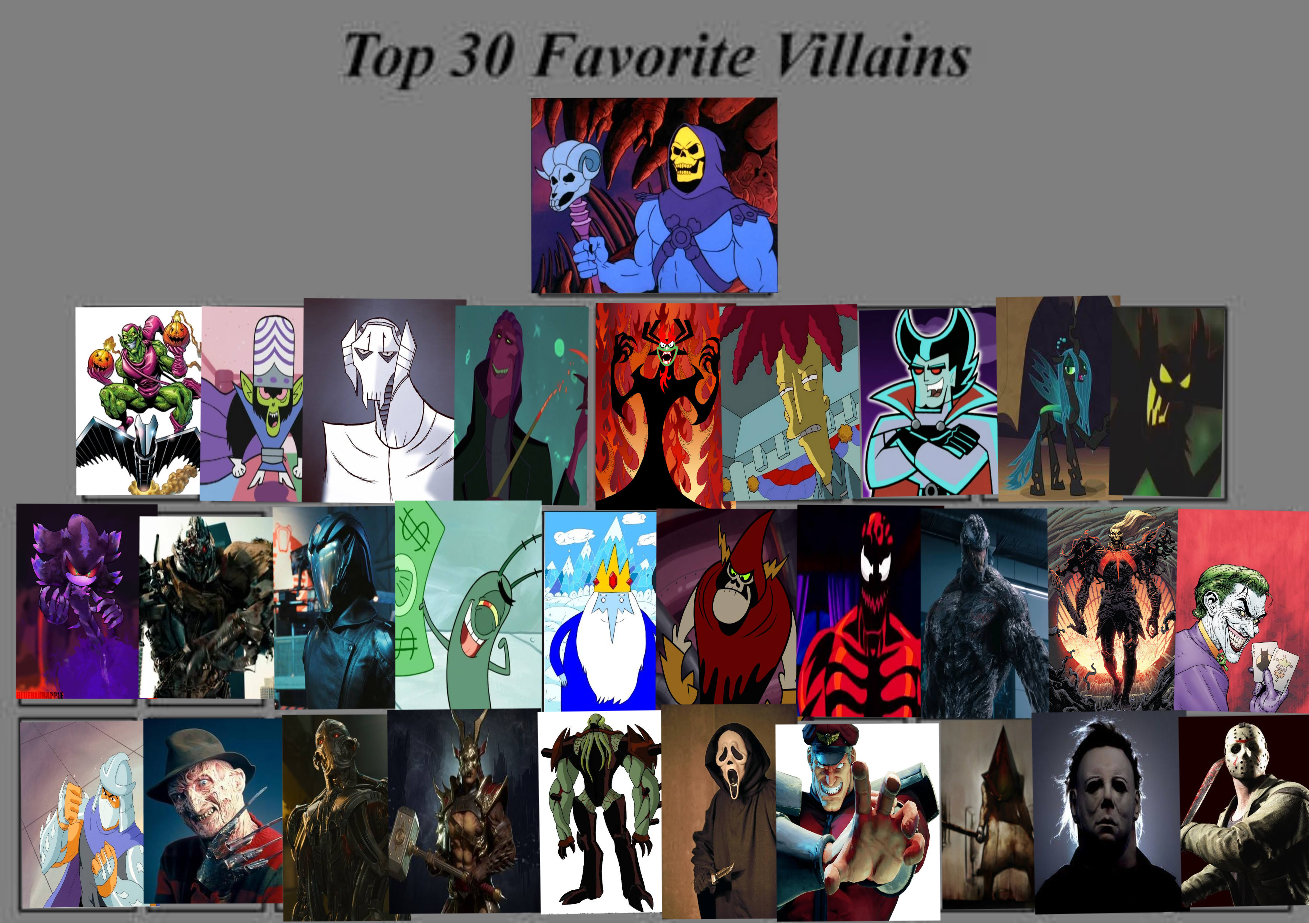 Top 30 Favorite Villains By Shukehamavak On Deviantart Top 30 Favorite Villains By Shukehamavak On Deviantart