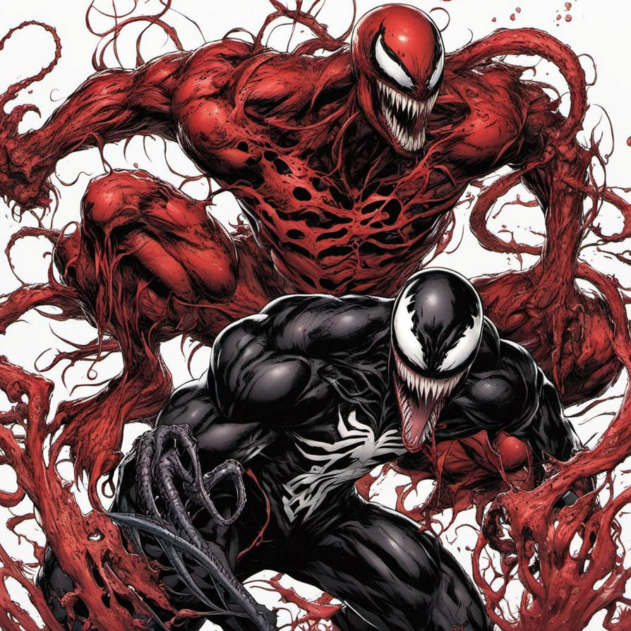 Carnum Venom and Carnage by Shukehamavak on DeviantArt