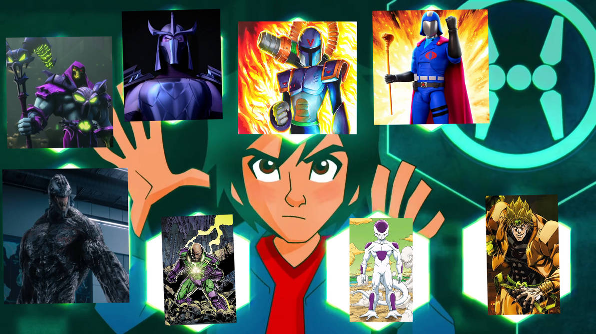 Hexagon Of Villains By Shukehamavak On Deviantart Hexagon Of Villains By Shukehamavak On Deviantart