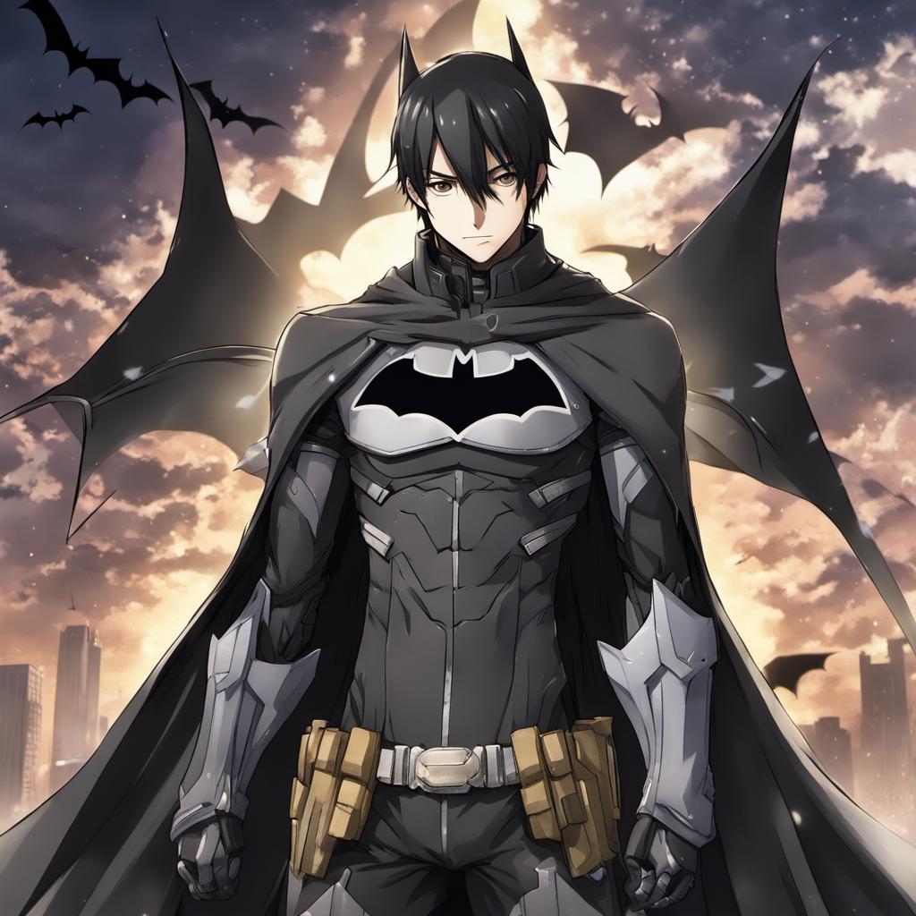 Kirito Batman By Shukehamavak On Deviantart Kirito Batman By Shukehamavak On Deviantart