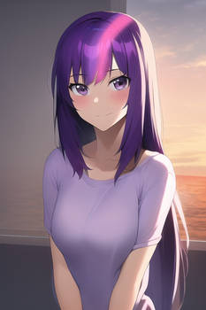 Twilight Sparkle. (Anime model).