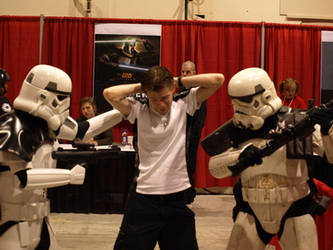 Arrested by Stormtroopers..