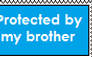 Protected by my brother-stamp