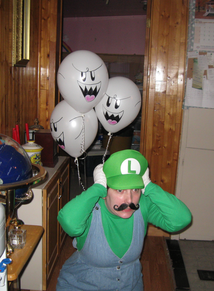 Scared Luigi