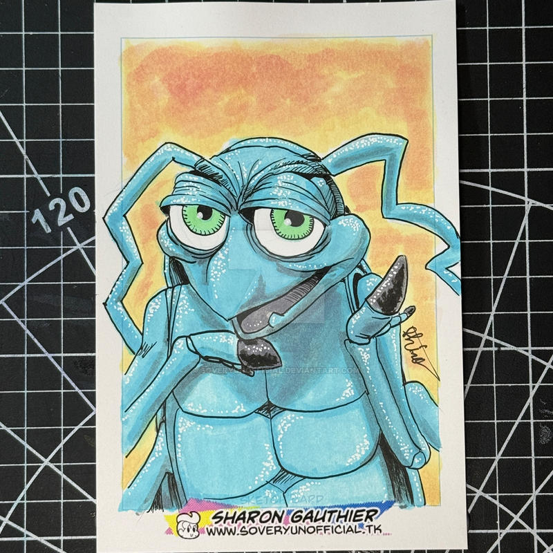 Deviantart Insect Horror Horror Hostober Day 24: Larry de Bug by SoVeryUnofficial on DeviantArt