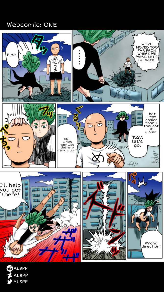 Saitama Vs Tatsumaki Webcomic Saitama vs Tatsumaki (Color) pag. 44 by Al3PP on DeviantArt