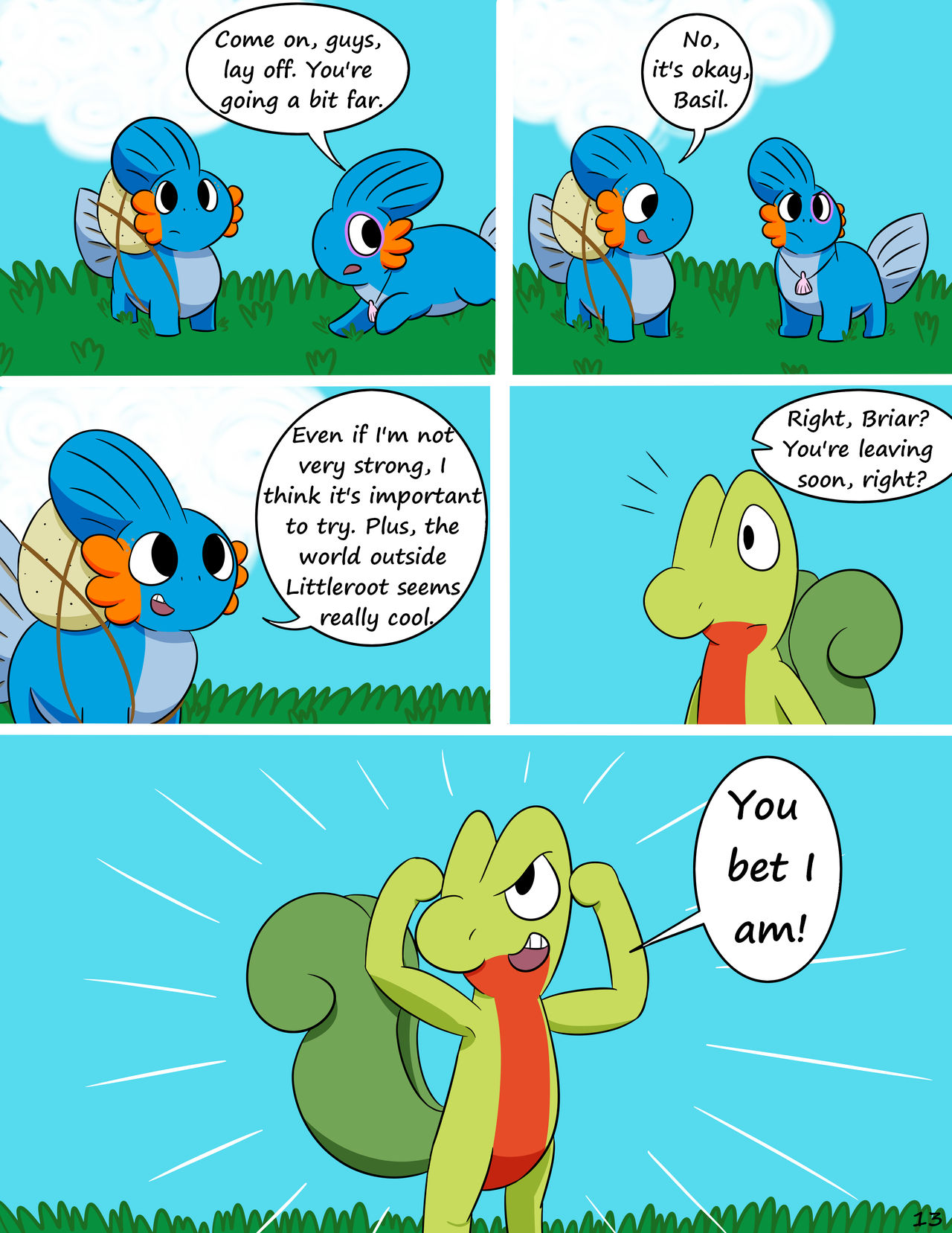 Finding Your Roots- Chapter 1, Page 13 by SaltnPepperBunny on DeviantArt