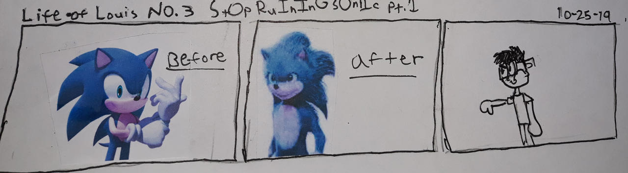 Life of Louis No.3 StOp RuInInG SoNiC! Pt.1 by sonimationsTGF07 on ...