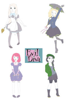 Evil diva - disguises colour 1