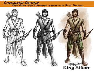 Character Design- Prince Aidan from Nightshade