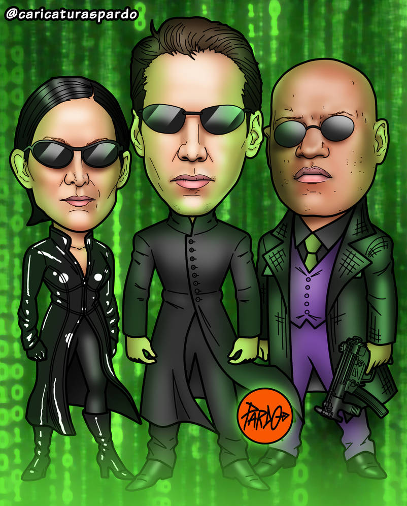 Cartoon Matrix Control Matrix Caricature by PARDOdibujo on DeviantArt