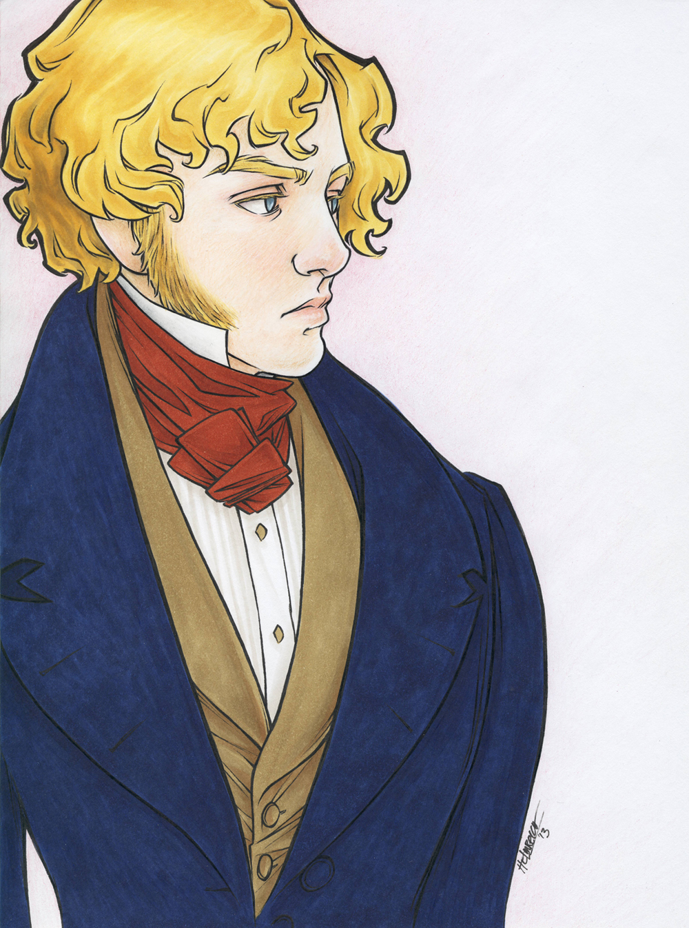 Enjolras In Blue