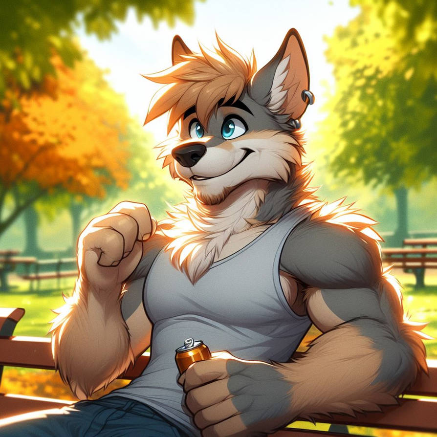 Male Furry In Park 1 By Furrry101 On DeviantArt male-furry-in-park-1-by-furrry101-on-deviantart