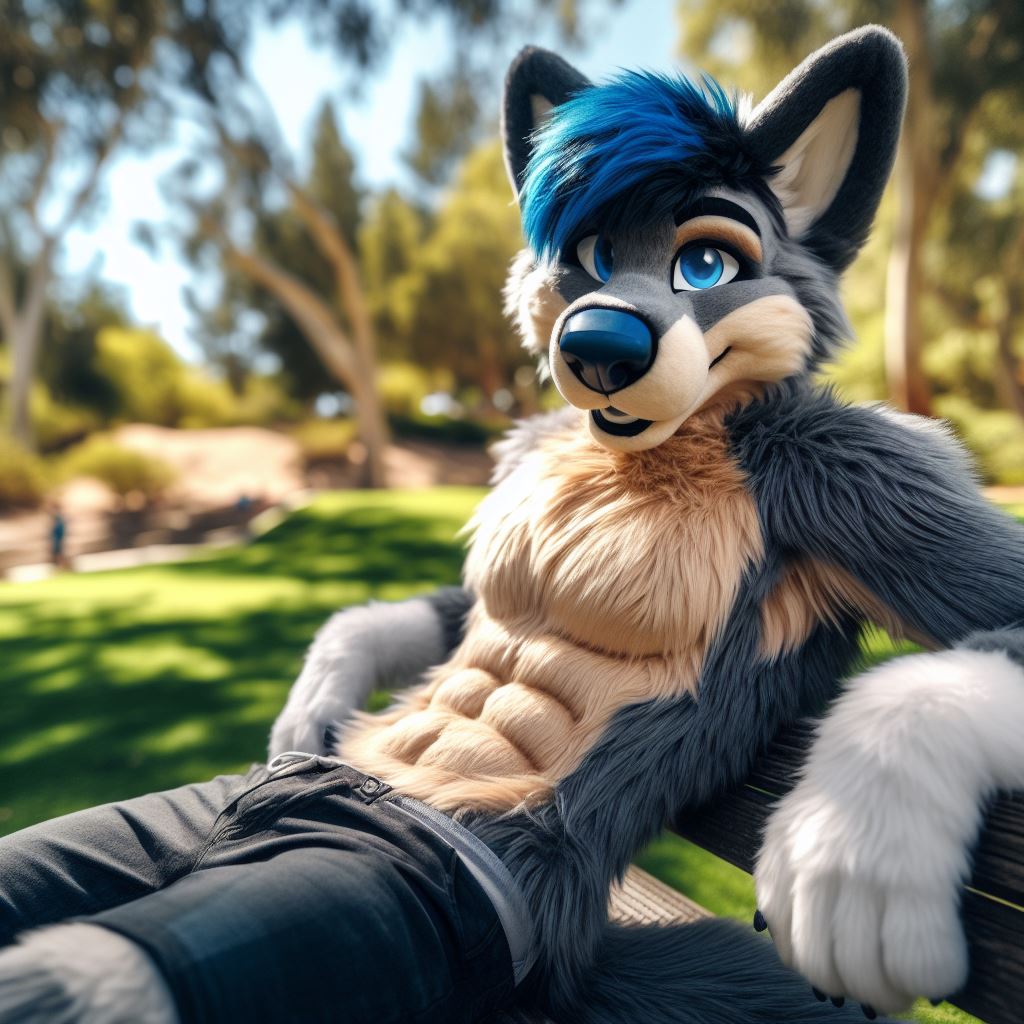 Male Furry In Park 2 By Furrry101 On DeviantArt male-furry-in-park-2-by-furrry101-on-deviantart