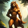 Male furry in Forrest 2