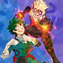 My Hero Academia Bakugou and Deku