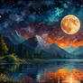 Moon landscape