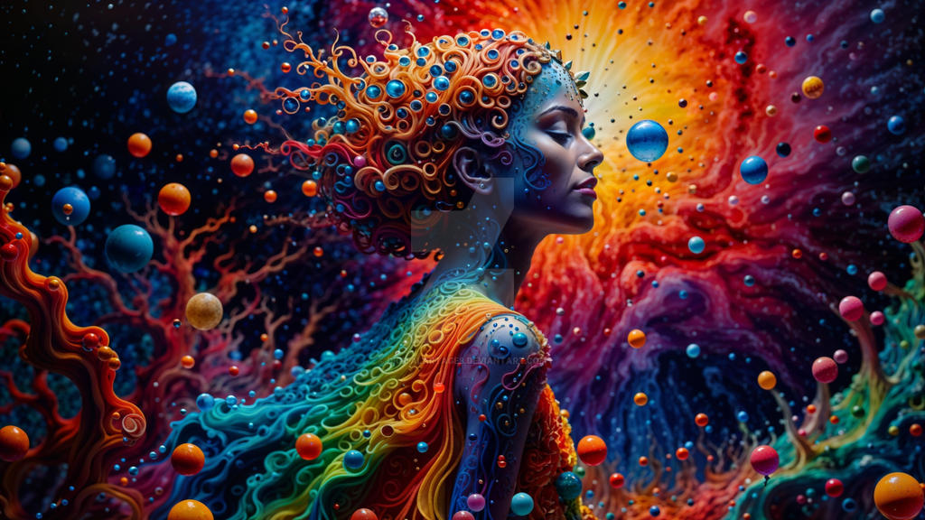 Born from the color by DigitalArtAge8 on DeviantArt