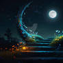Moon stairs