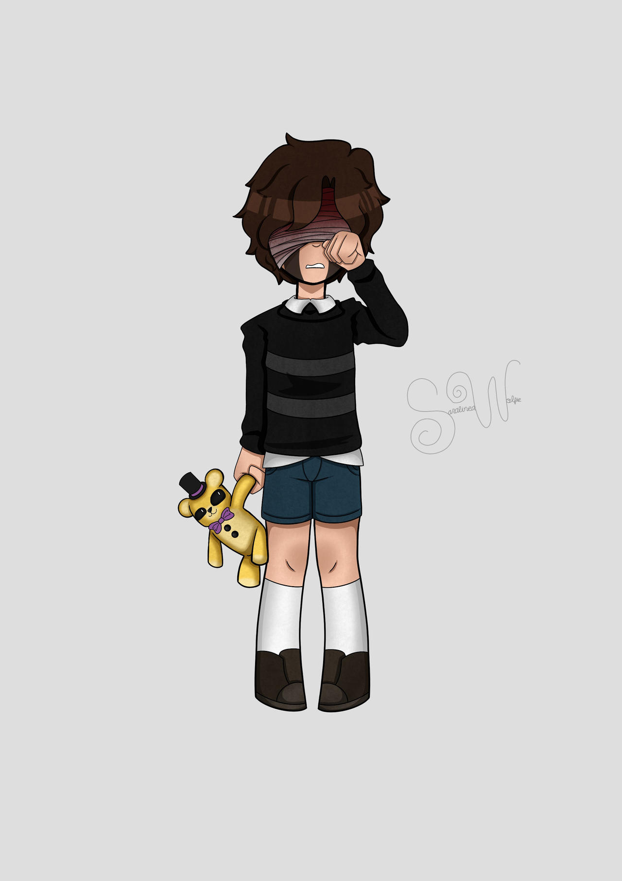 FNAF Crying child by SaralineaWolfie on DeviantArt