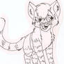 Wolfpaw design, uncolored