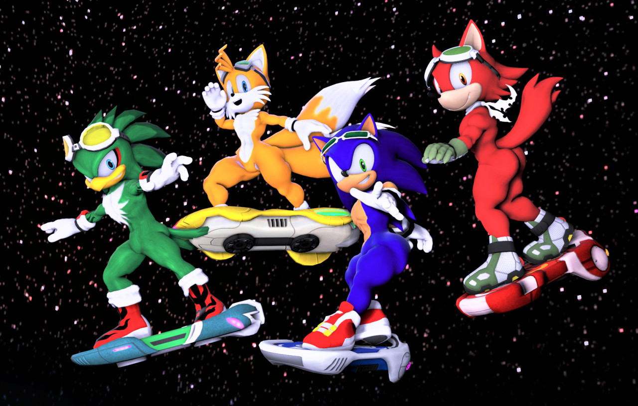 Sonic Riders by RoyThePichu on DeviantArt