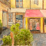 The Small Clothing Store And The Bars