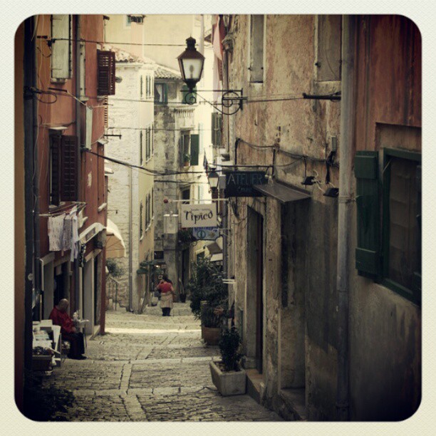 street of Rovinj