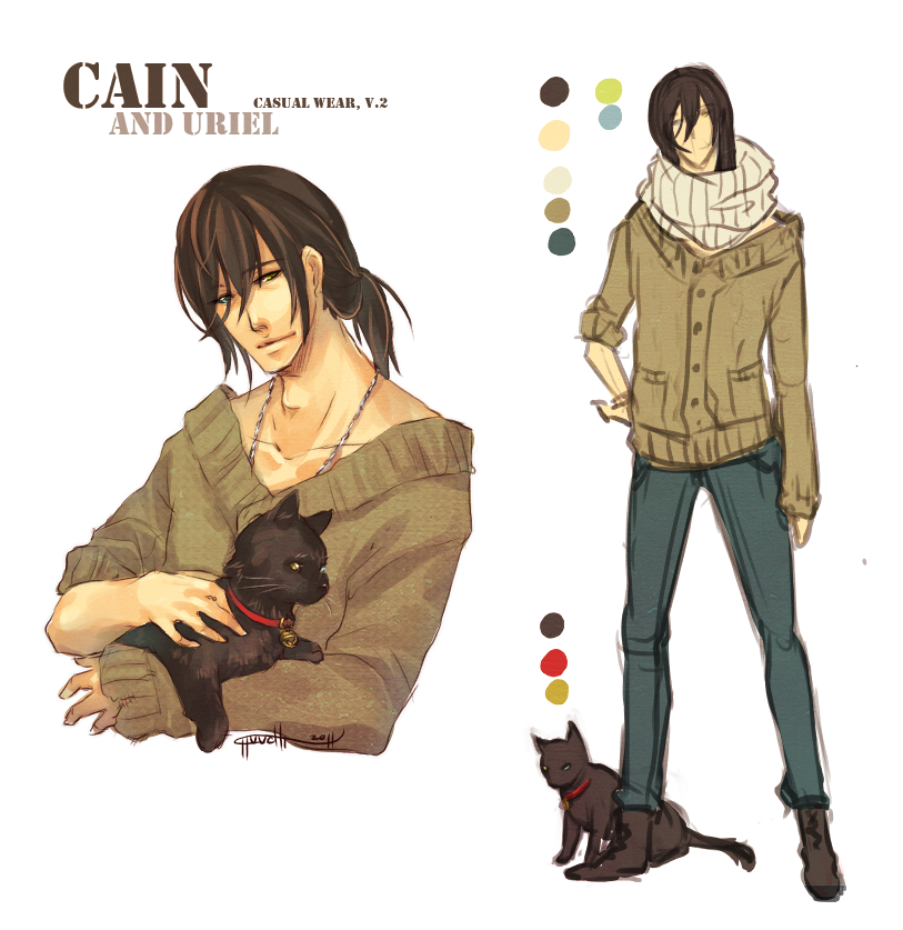 :Cain: Design Sheet - Casual