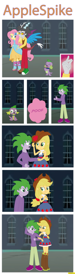 AppleSpike Equestria girls