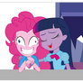 Pinkie pie - Twilight sparkle - party pooped - EG