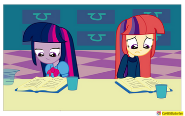 Twilight Sparkle - Equestria girls -amending fence