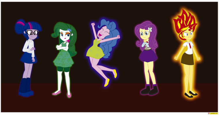 Inside out Cosplay Equestria girls