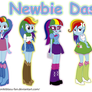 My little Pony - Equestria Girls - Newbie Dash